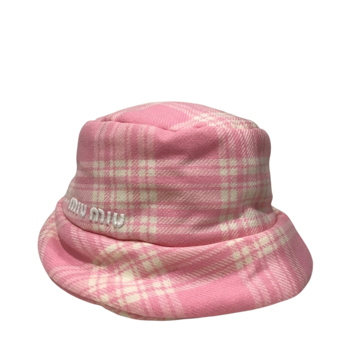 miumiu バケットハット ピンク パイル miumiu バケットハット ピンク パイル - メルカリ