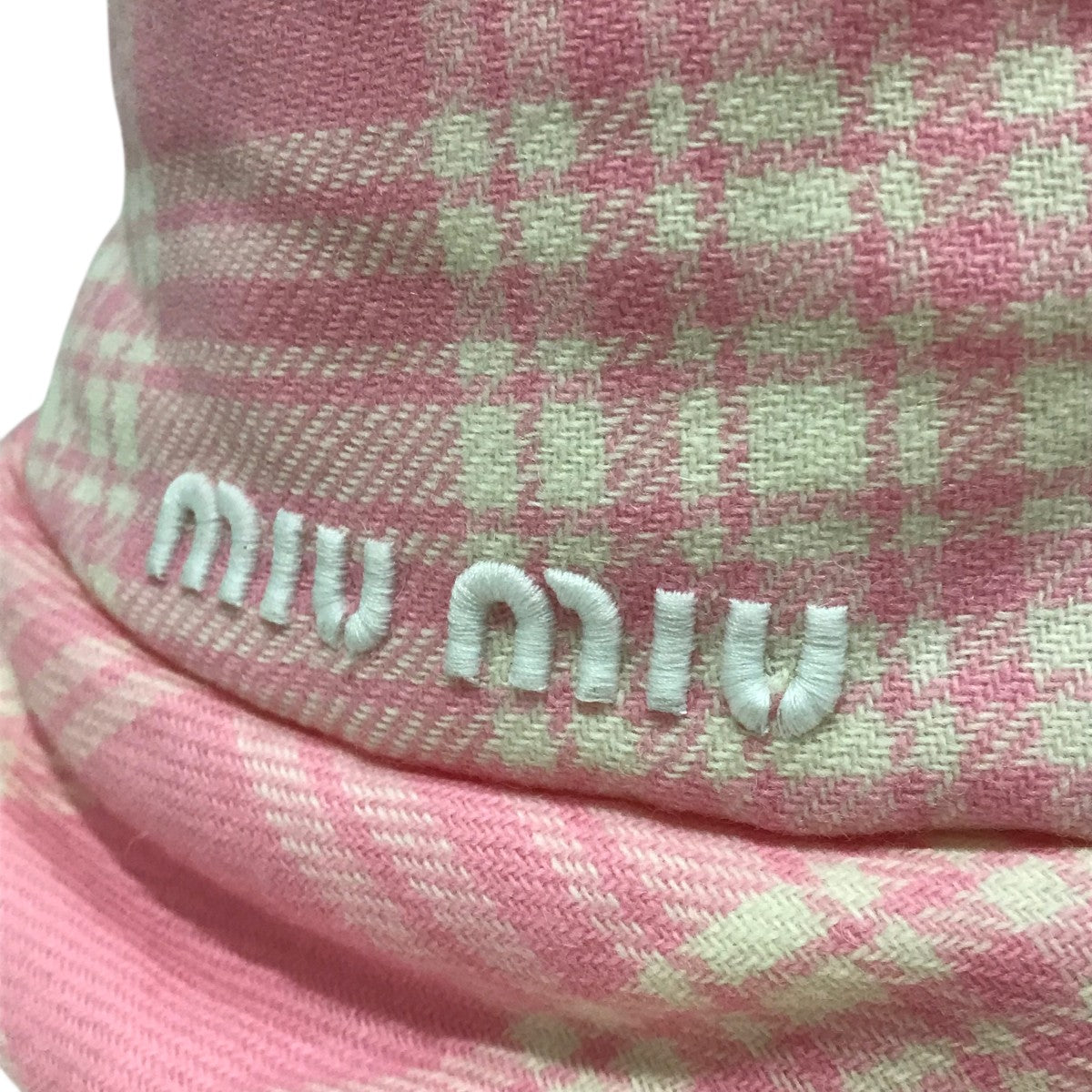 miumiu バケットハット ピンク パイル MIU MIU（帽子）のフリマアイテム一覧