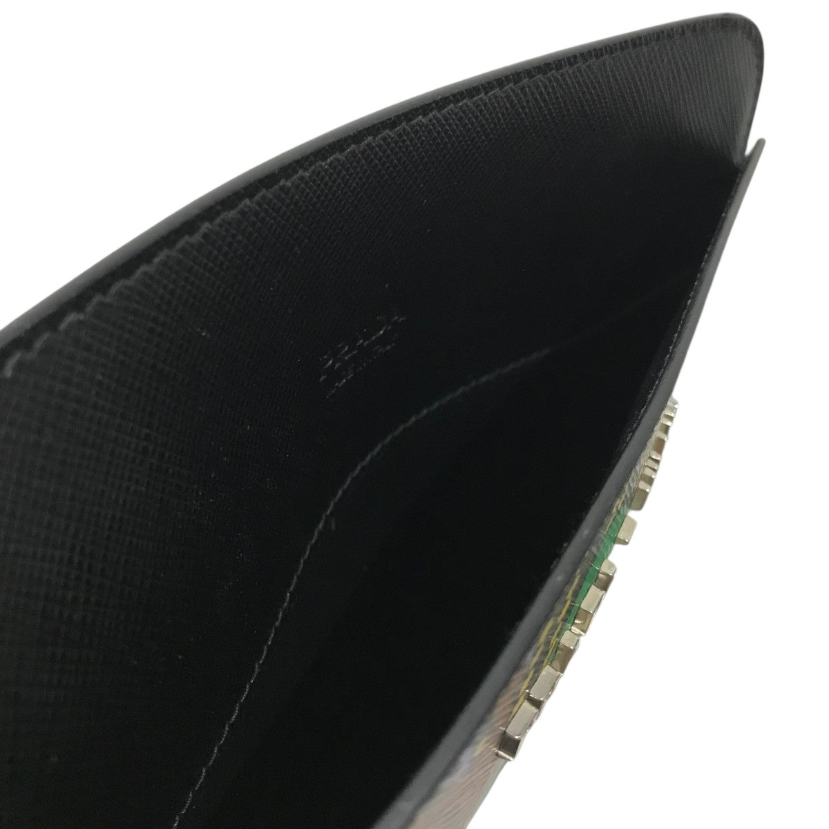 Prada プラダ　iPad ケース PRADA(プラダ) ipad miniケース1ZP012 1ZP012 ブラック×グリーン