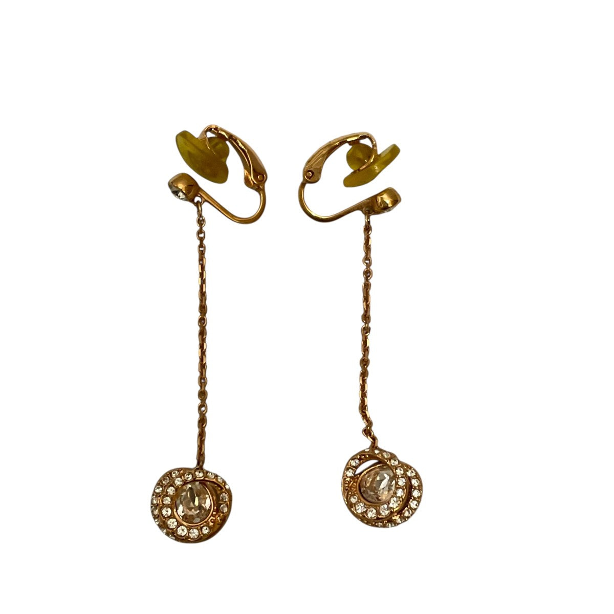 SWAROVSKI 石付イヤリング 古着・中古-1枚目のアイテム画像