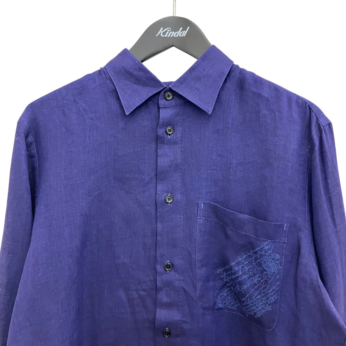 Berluti リネンシャツR24HTL91LADE 古着・中古-3枚目のアイテム画像