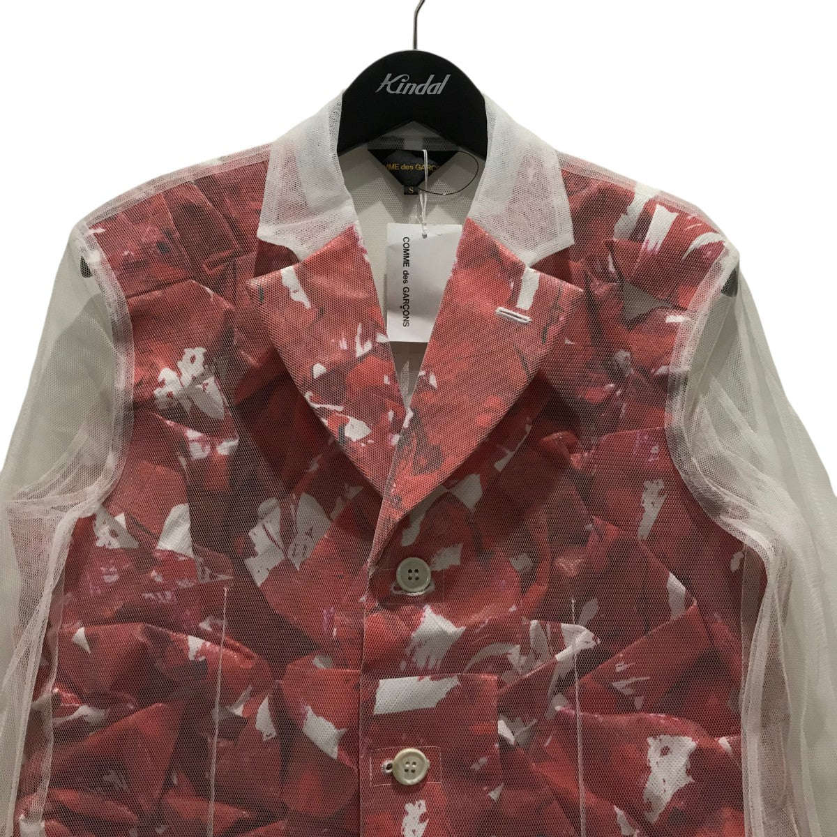 コムデギャルソン　25SS 袖付きジャケット COMME des GARCONS HOMME(コムデギャルソンオム) 25SS