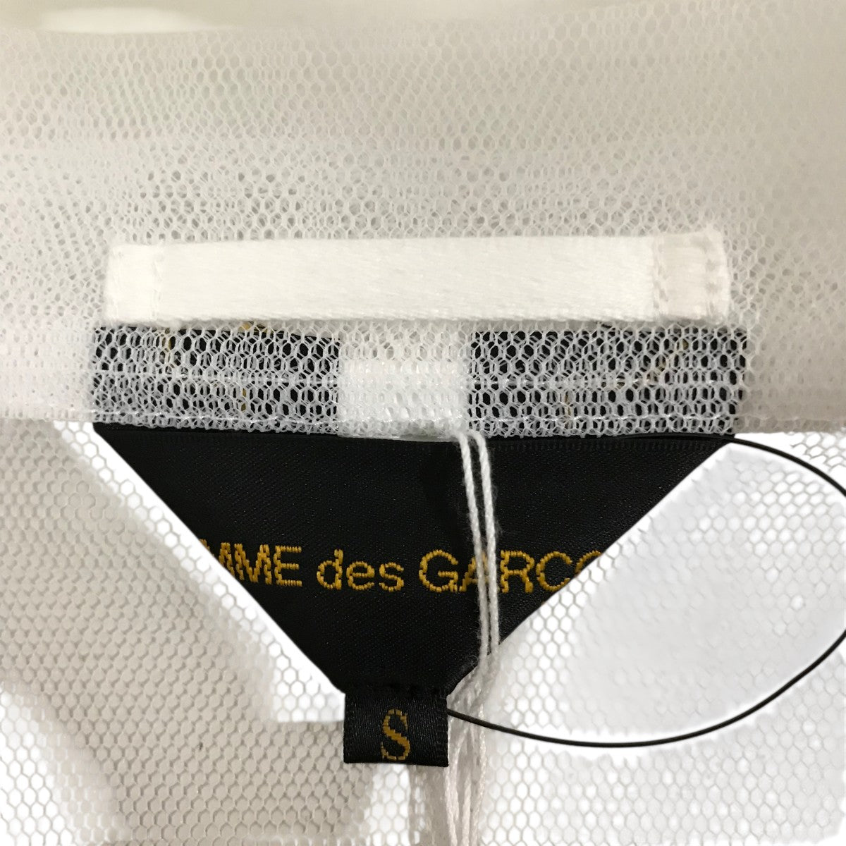 コムデギャルソン 七分袖ジャケット　アイボリー COMME des GARCONS(コムデギャルソン) 25SS袖切替ジャケットGO