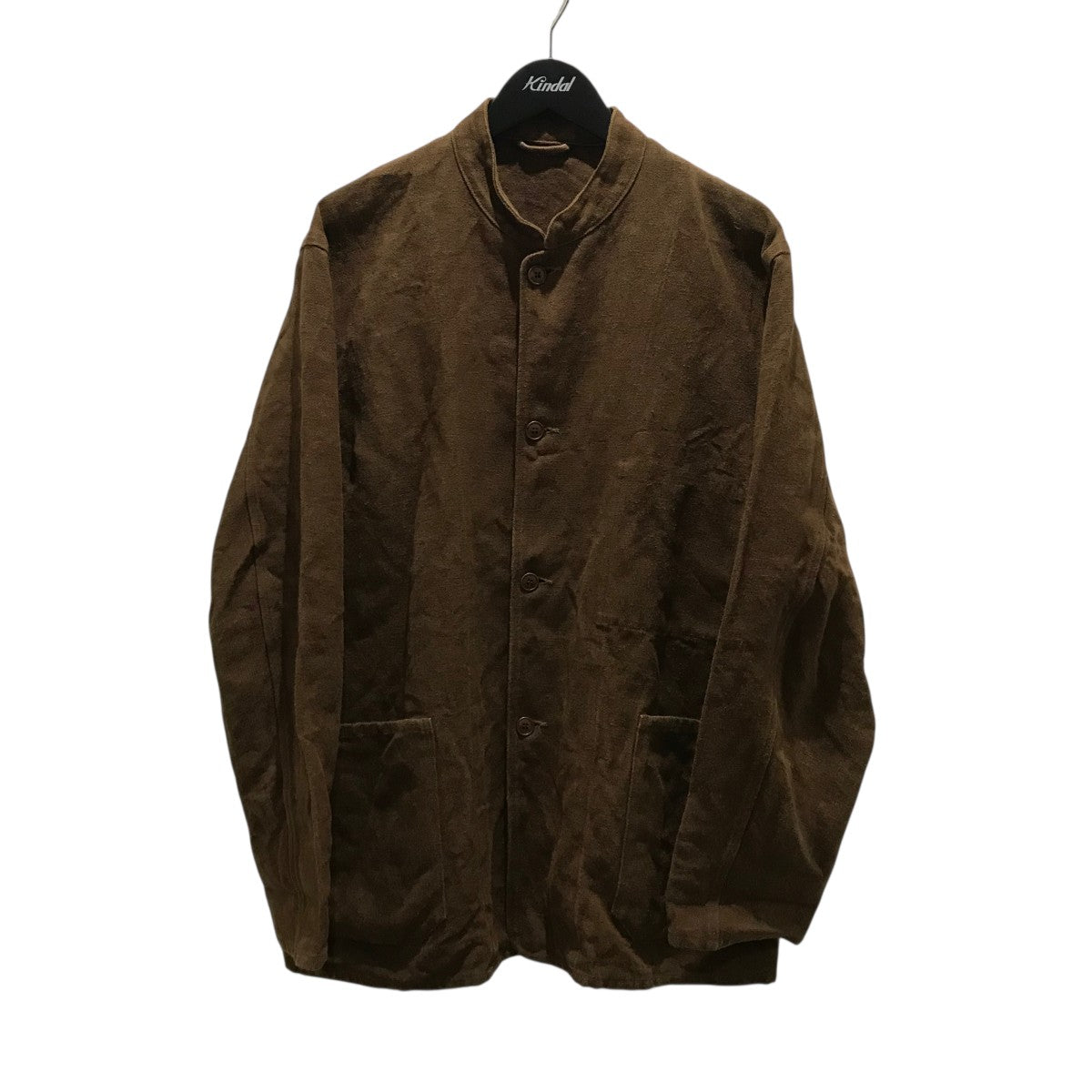 COMOLI(コモリ) ヘンプダック スタンドカラージャケットT01-01011 T01 