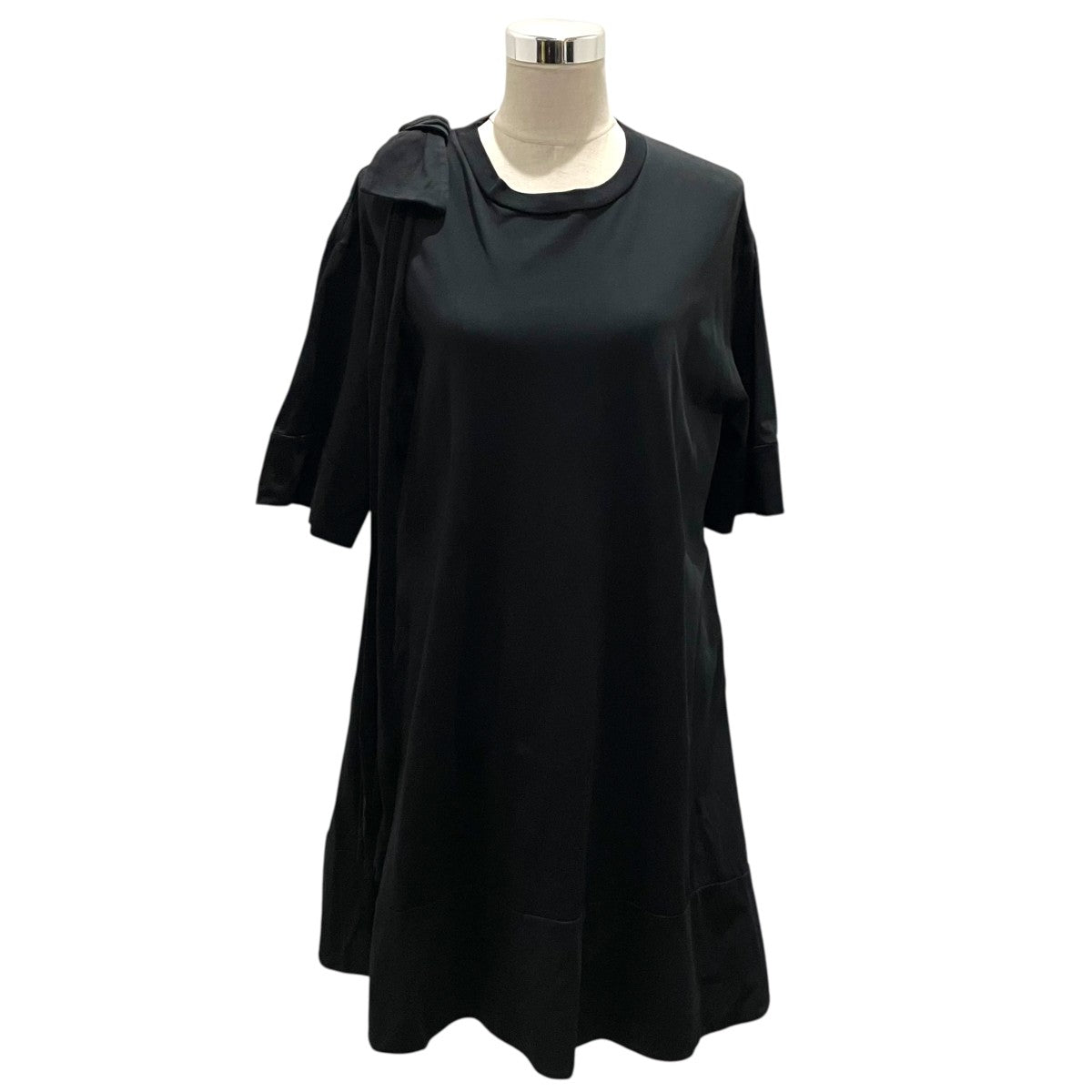 Simone Rocha リボンTシャツワンピース3310300417 古着・中古-1枚目のアイテム画像