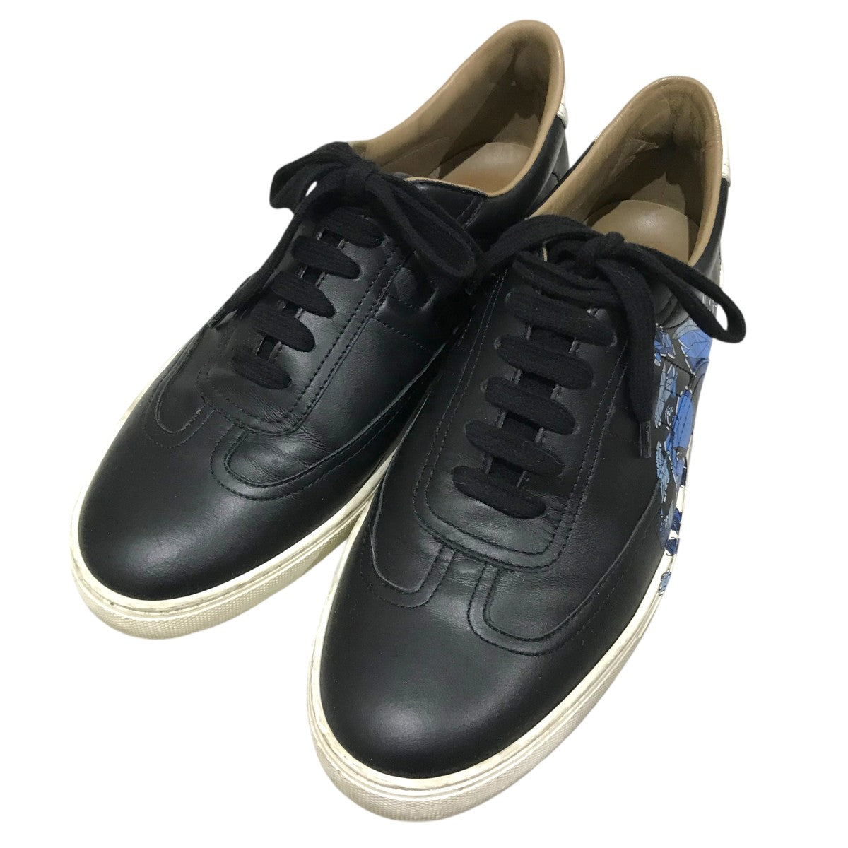 HERMES(エルメス) TURBOレザースニーカー ブラウン サイズ 43.5(約28.0