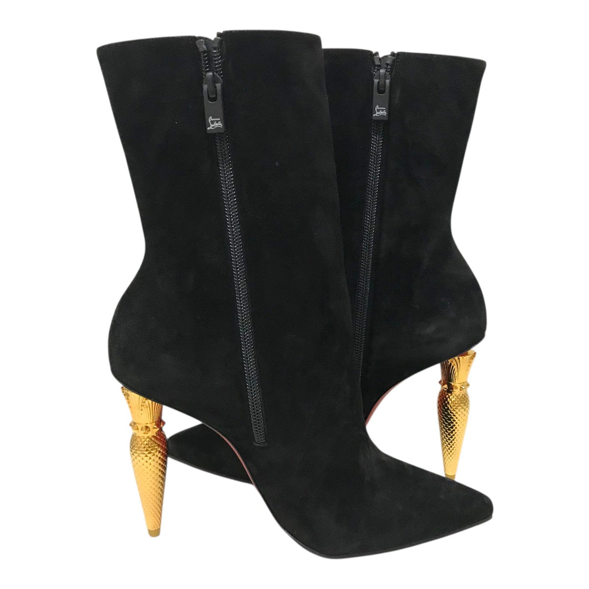クリスチャンルブタン　ハイヒール　クリア　37 未使用 お値下げChristian Louboutin スパイクハイヒール[美品]AUDIO