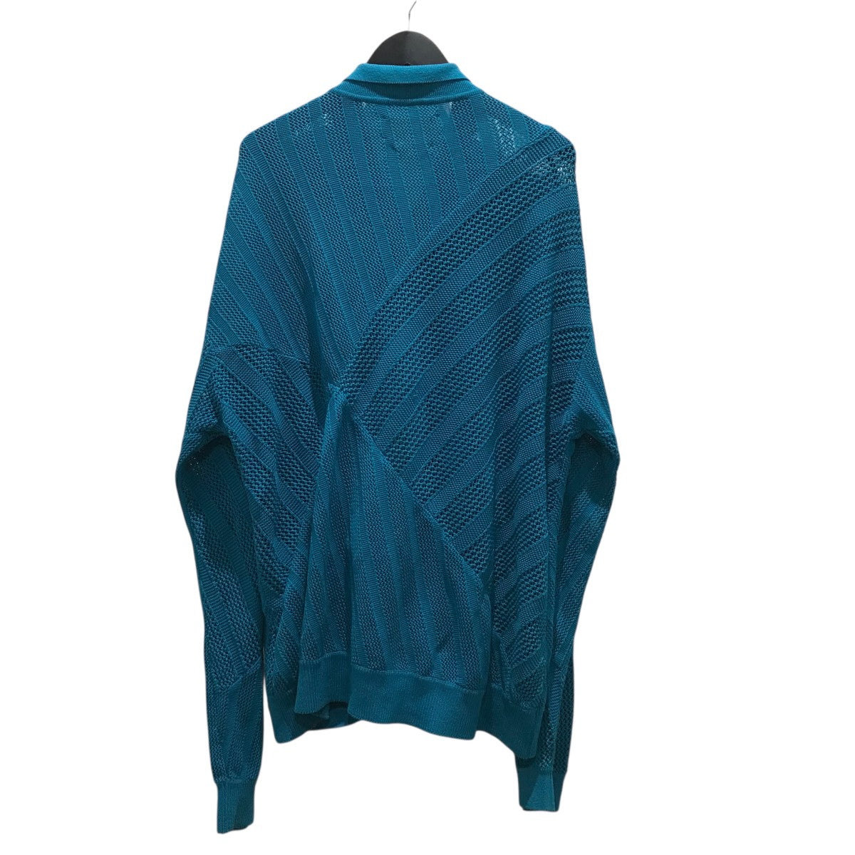 YOKE 【24SSCOTTON MESH STRIPE ZIP-UP CARDIGAN】ジップカーディガンYK24SS0674S 古着・中古-2枚目のアイテム画像