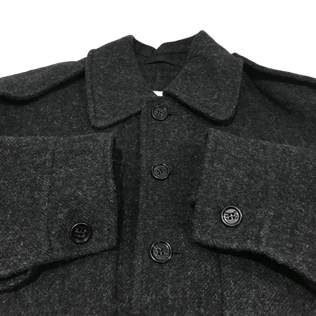Burberrys ウールコート ダブルフェイス Burberrys リバーシブル ウールコート ダブルフェイス