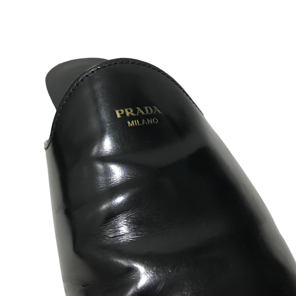 PRADA(プラダ) ブラッシュドレザー スリッパ2S2986 2S2986