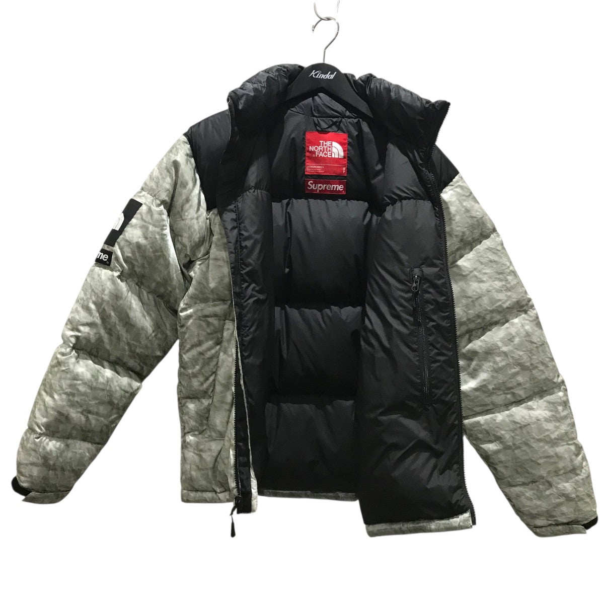 Supreme×THE NORTH FACE 【Paper Print Nuptse Jacket】ダウン