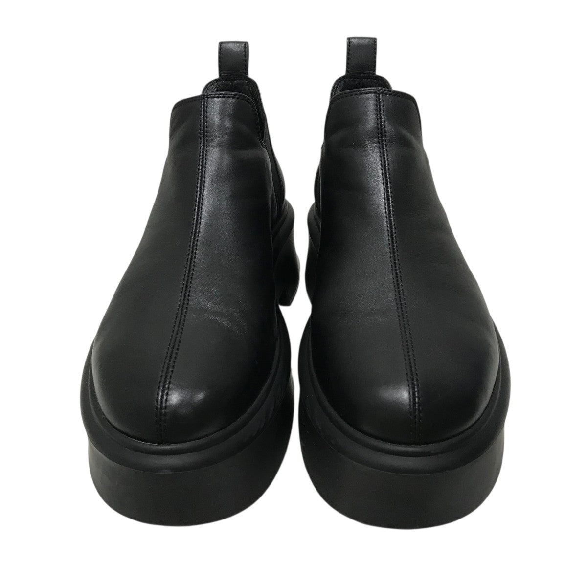THE ROW(ザロウ) 【ROBIN】レザーサイドゴアシューズ ブラック サイズ