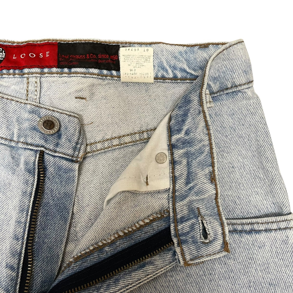 LEVI’S SILVERTAB LOOSEデニムショーツ 古着・中古-3枚目のアイテム画像