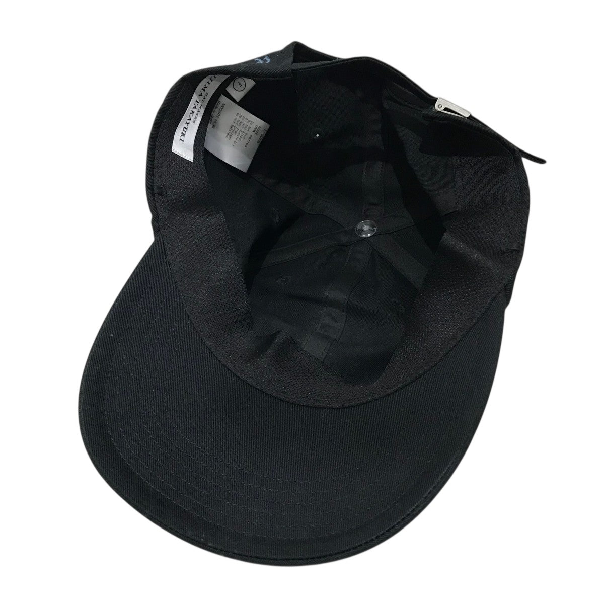 KIJIMA TAKAYU コットンツイルキャップ ブラック 新品E-008C KIJIMA TAKAYUKI][キジマタカユキ][COTTON GABA 6PANEL CAP][E
