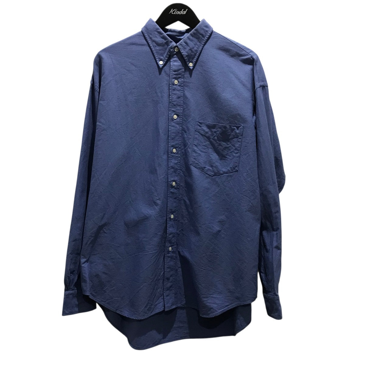 【Oxford L S B．D Box Shirt 】オックスフォード オーバーサイズ ボタンダウン シャツGM233-50020B