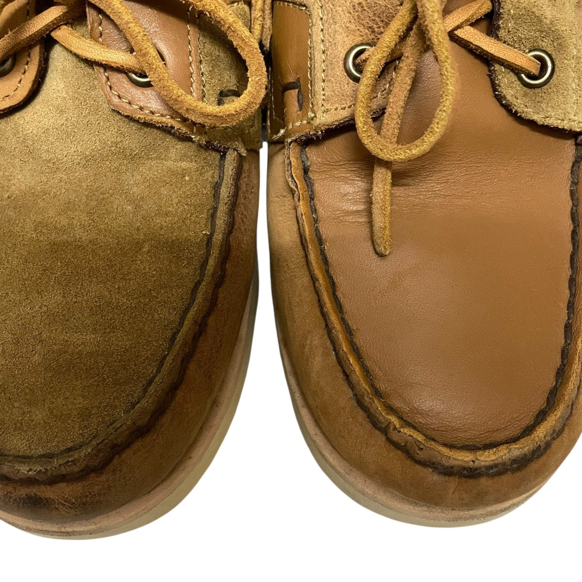エンジニアードガーメンツ×セバゴ　シューズ　ブラウン SEBAGO×Engineered Garments デッキシューズ ブラウン サイズ