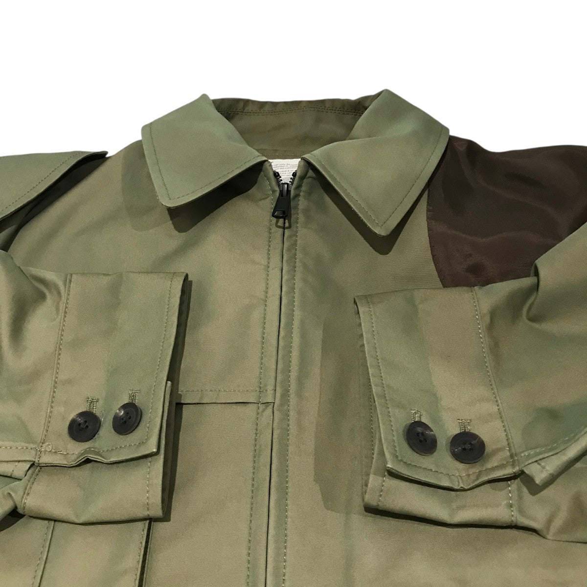 なお 25SS リネンミリタリージャケット KOLOR(カラー) 【INSIDEOUT MULTI TOOL BLOUSON】ミリタリー