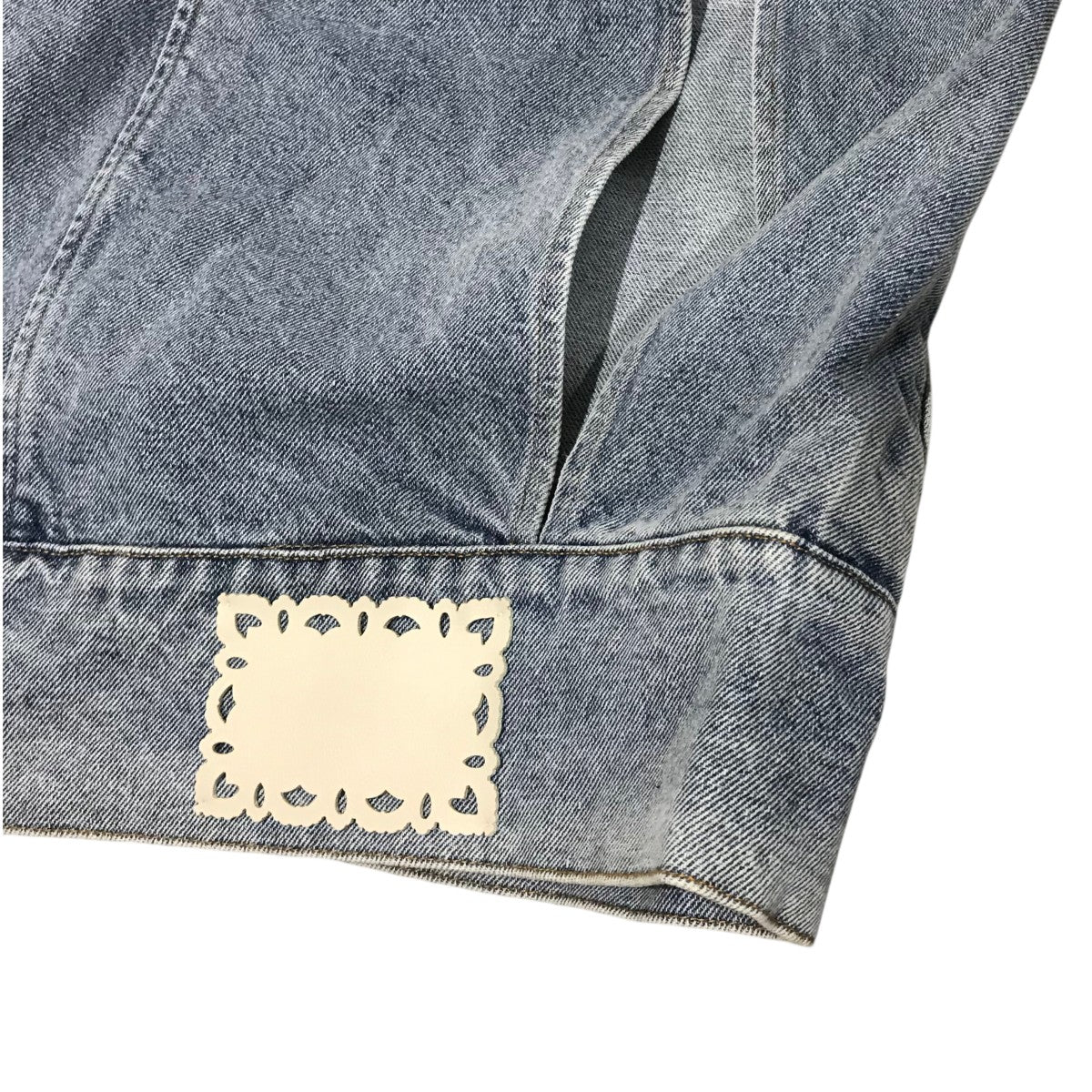 NULLUS(ヌル) デザインデニムジャケットNUSS24JAC004 NUSS24JAC004