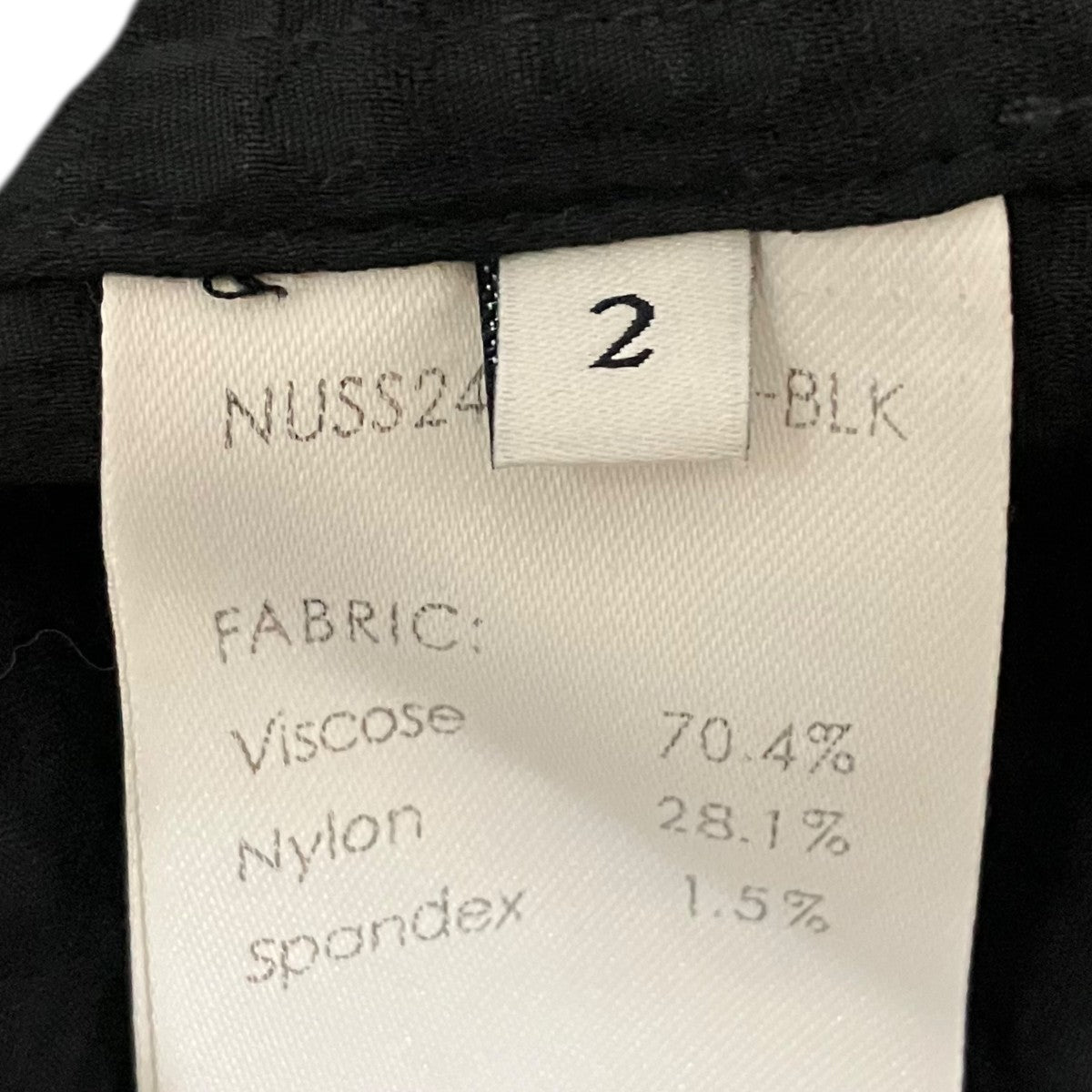 NULLUS デザイン半袖シャツNUSS24HI006 古着・中古-6枚目のアイテム画像