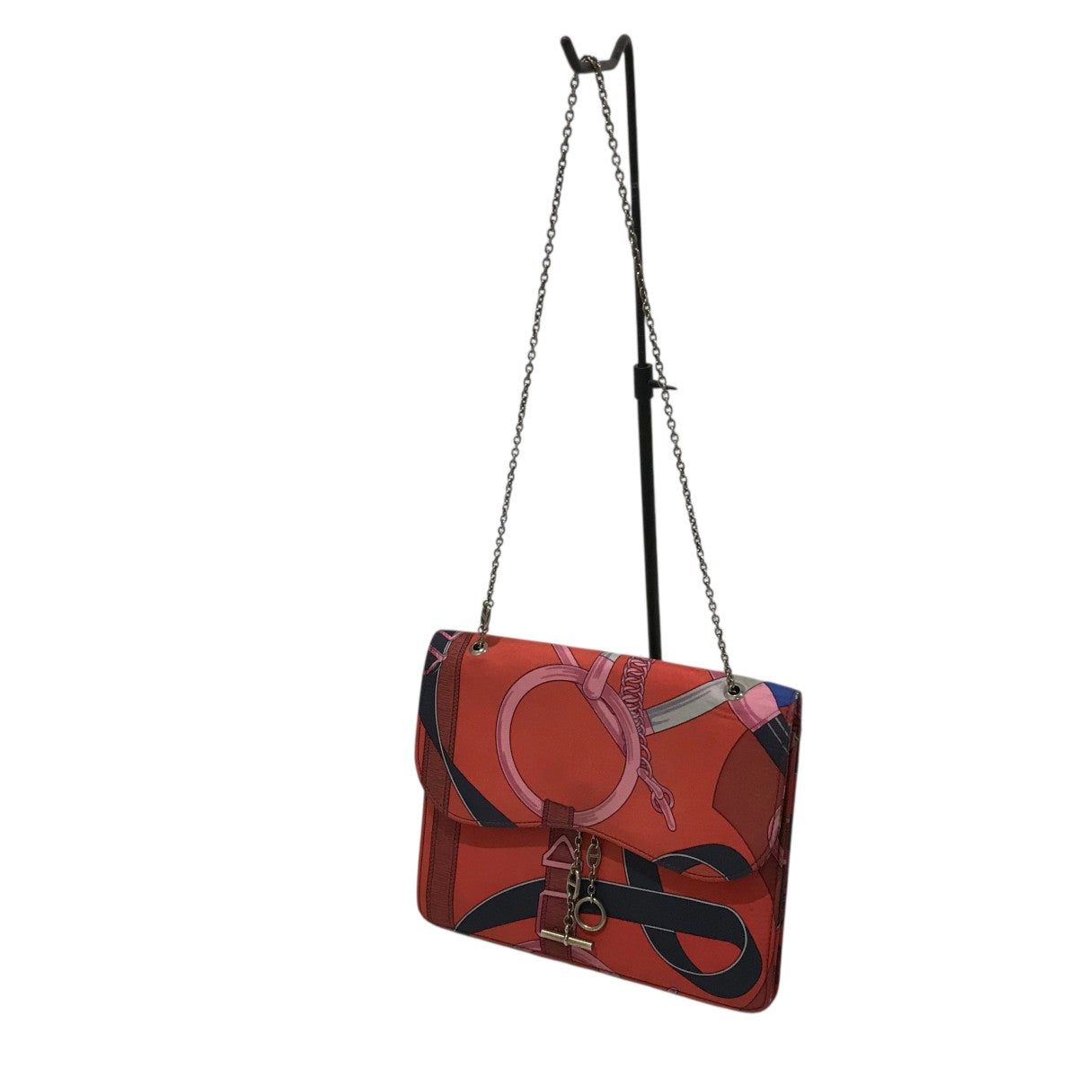 HERMES エプロンドール柄ショルダーバッグ 古着・中古-1枚目のアイテム画像