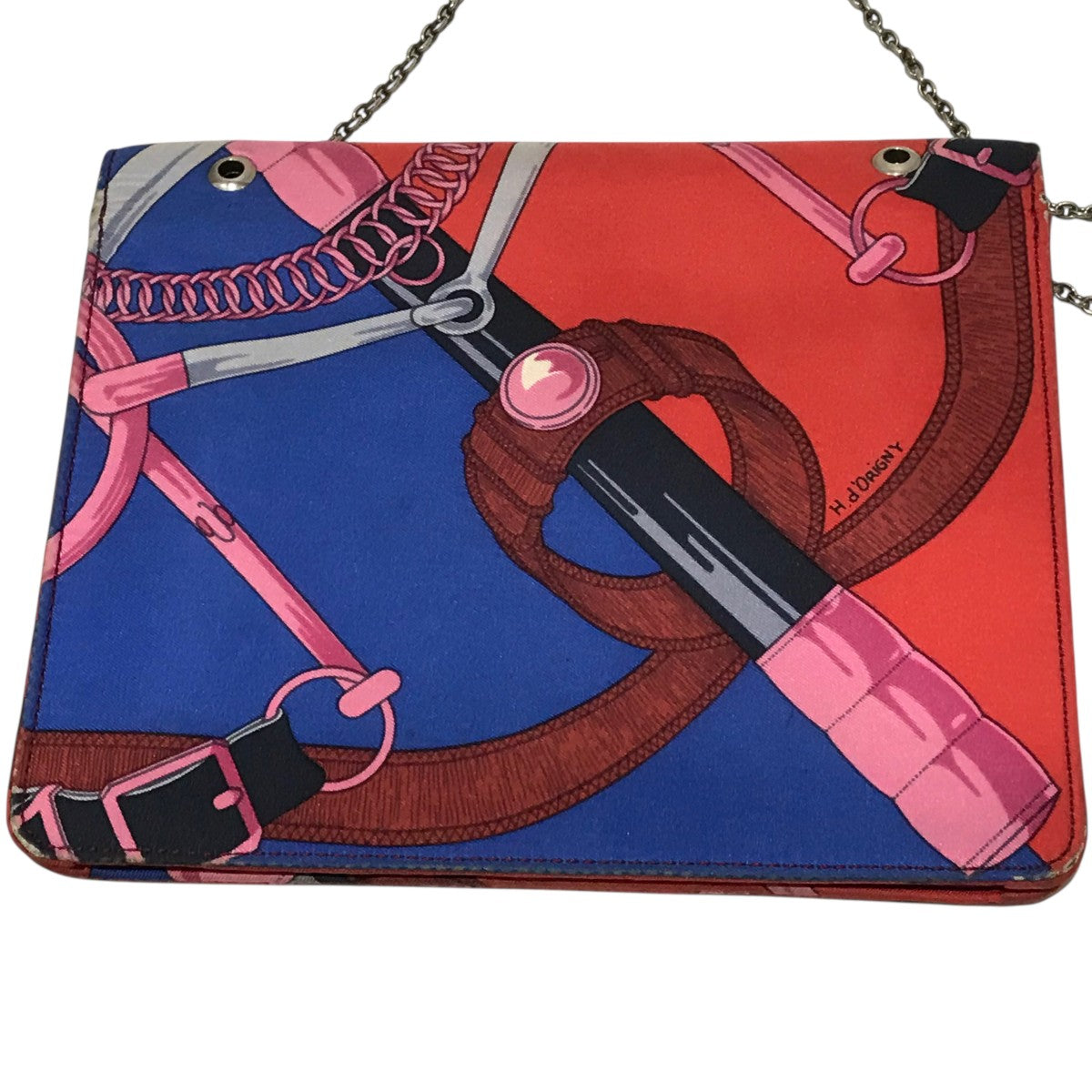 HERMES エプロンドール柄ショルダーバッグ 古着・中古-6枚目のアイテム画像