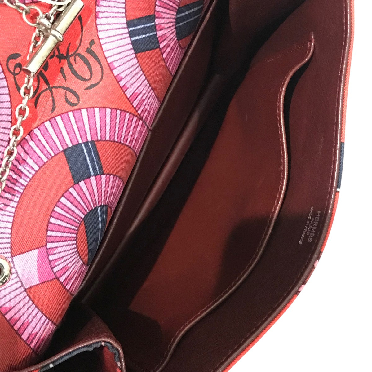 HERMES エプロンドール柄ショルダーバッグ 古着・中古-9枚目のアイテム画像