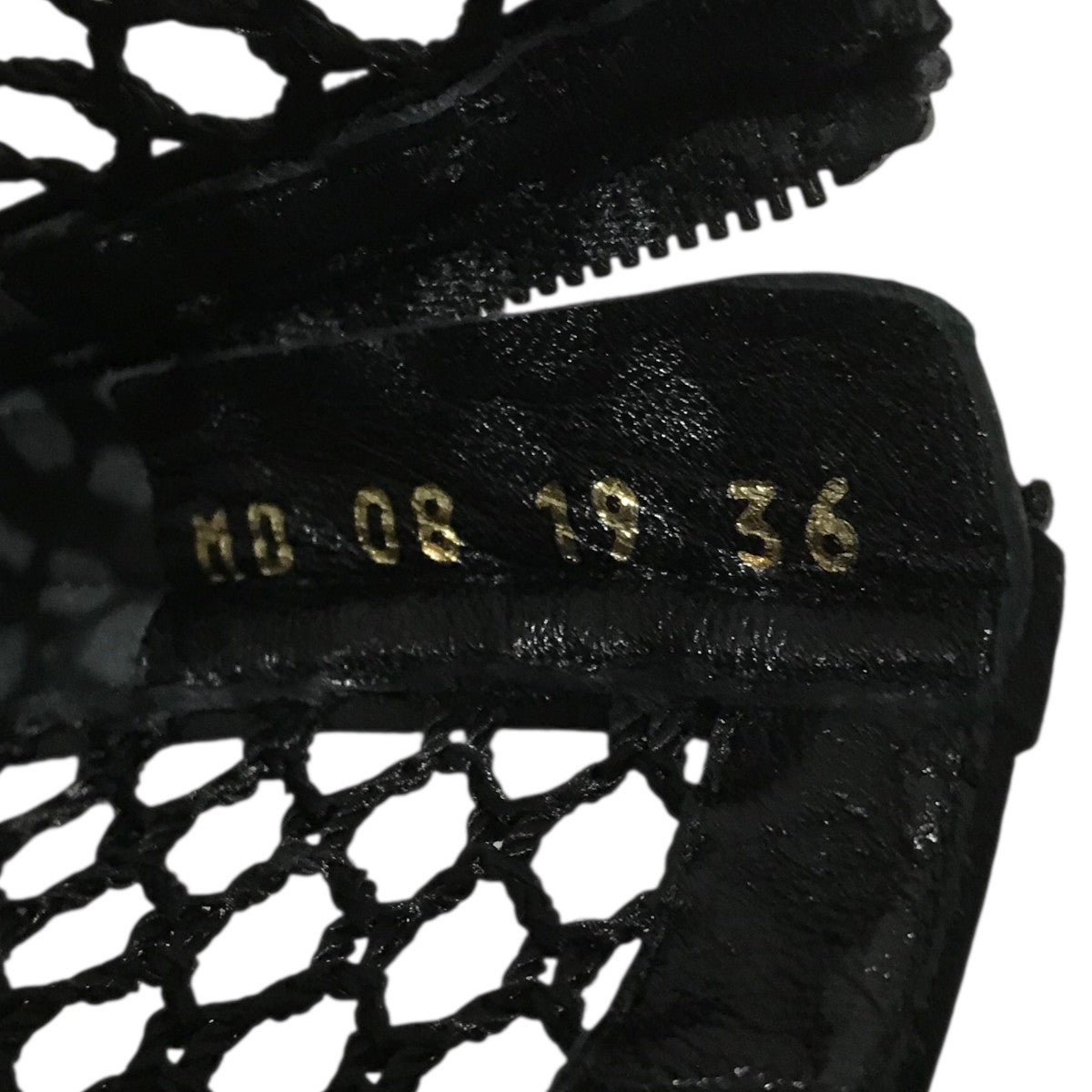 Christian Dior(クリスチャンディオール) メッシュブーツ ブラック