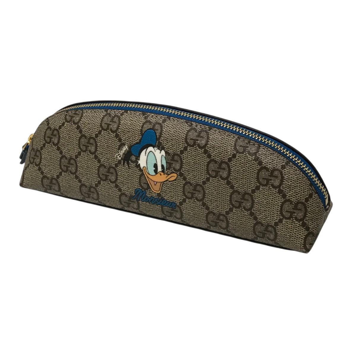 GUCCI×Disney ドナルドペンケース662129 662129 グレー×ブルー｜【公式