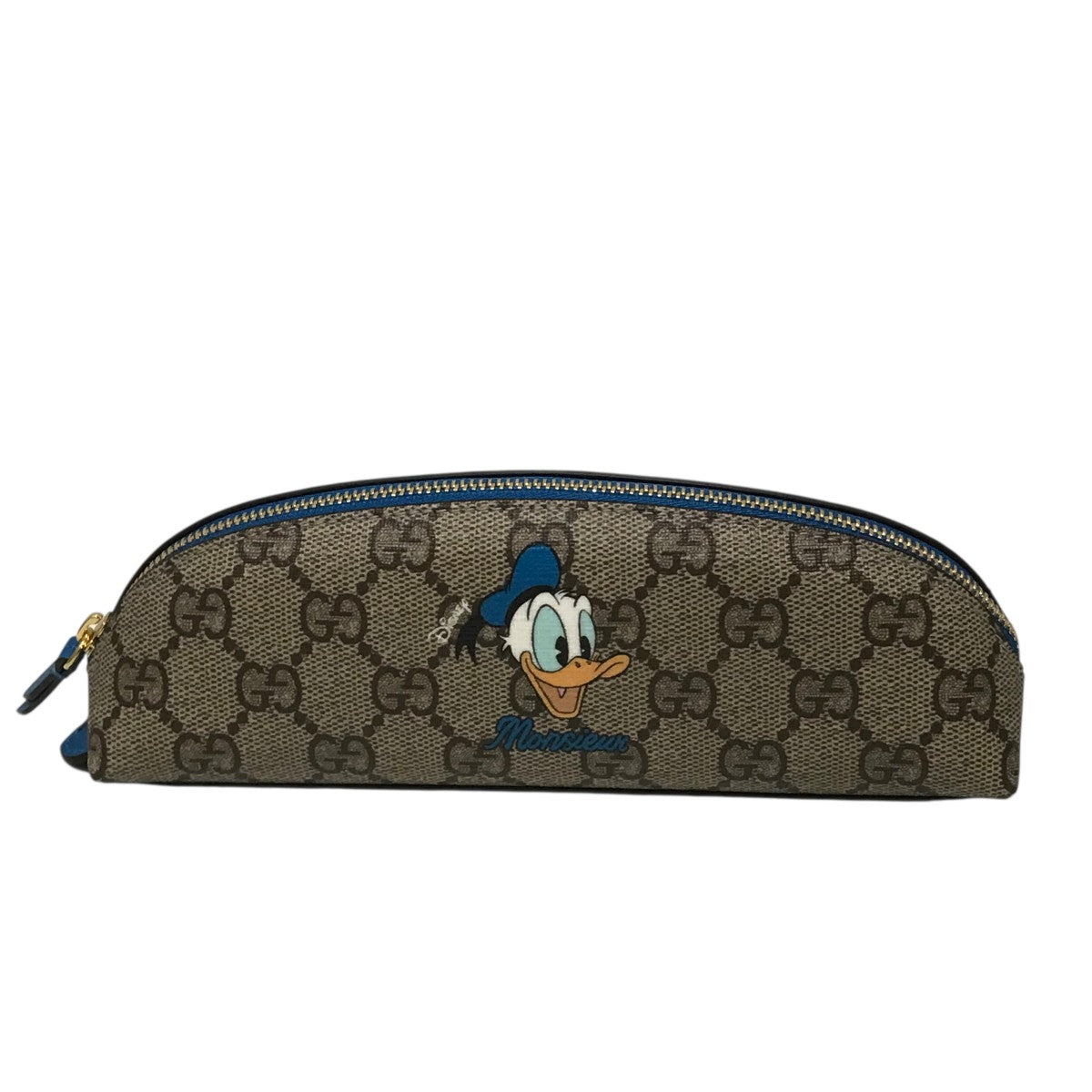 GUCCI×Disney ドナルドペンケース662129 662129 グレー×ブルー｜【公式