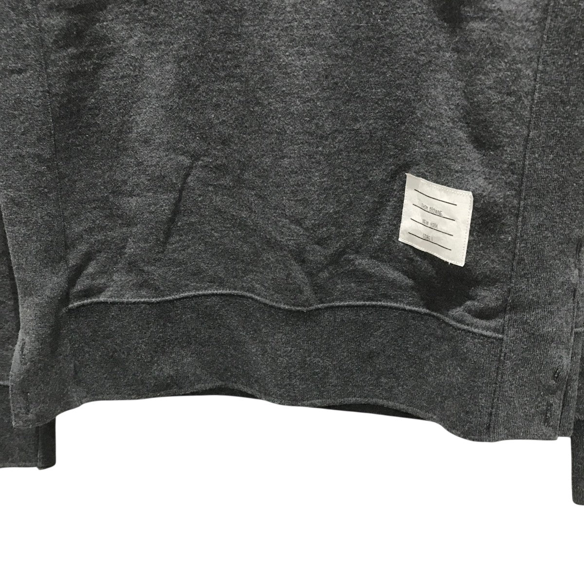 明日午前中迄お値下げ　THOM BROWNE スウェットsize３【国内購入】 Thom Browne(トム・ブラウン) クラシックプルオーバースウェット