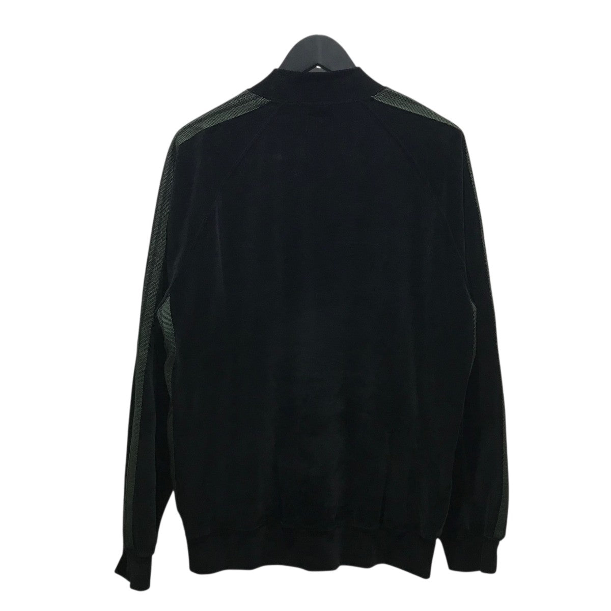 NEEDLES TRACK JACKET ブラック　ベロア Needles（ニードルズ）〉 別注 Velour Track Jacket - Charcoal