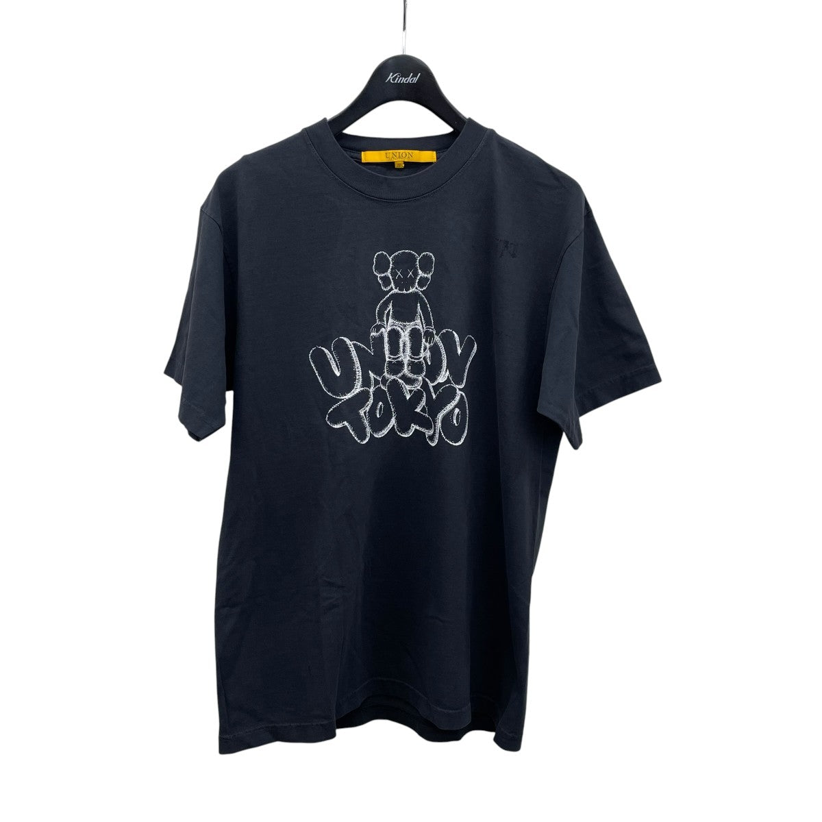 UNION×KAWS プリントTシャツ 古着・中古-1枚目のアイテム画像