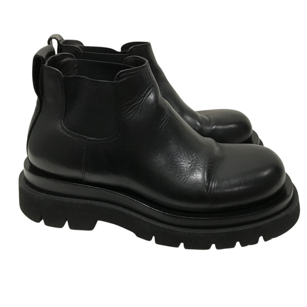 BOTTEGA VENETA(ボッテガヴェネタ) ラグショートブーツ ブラック
