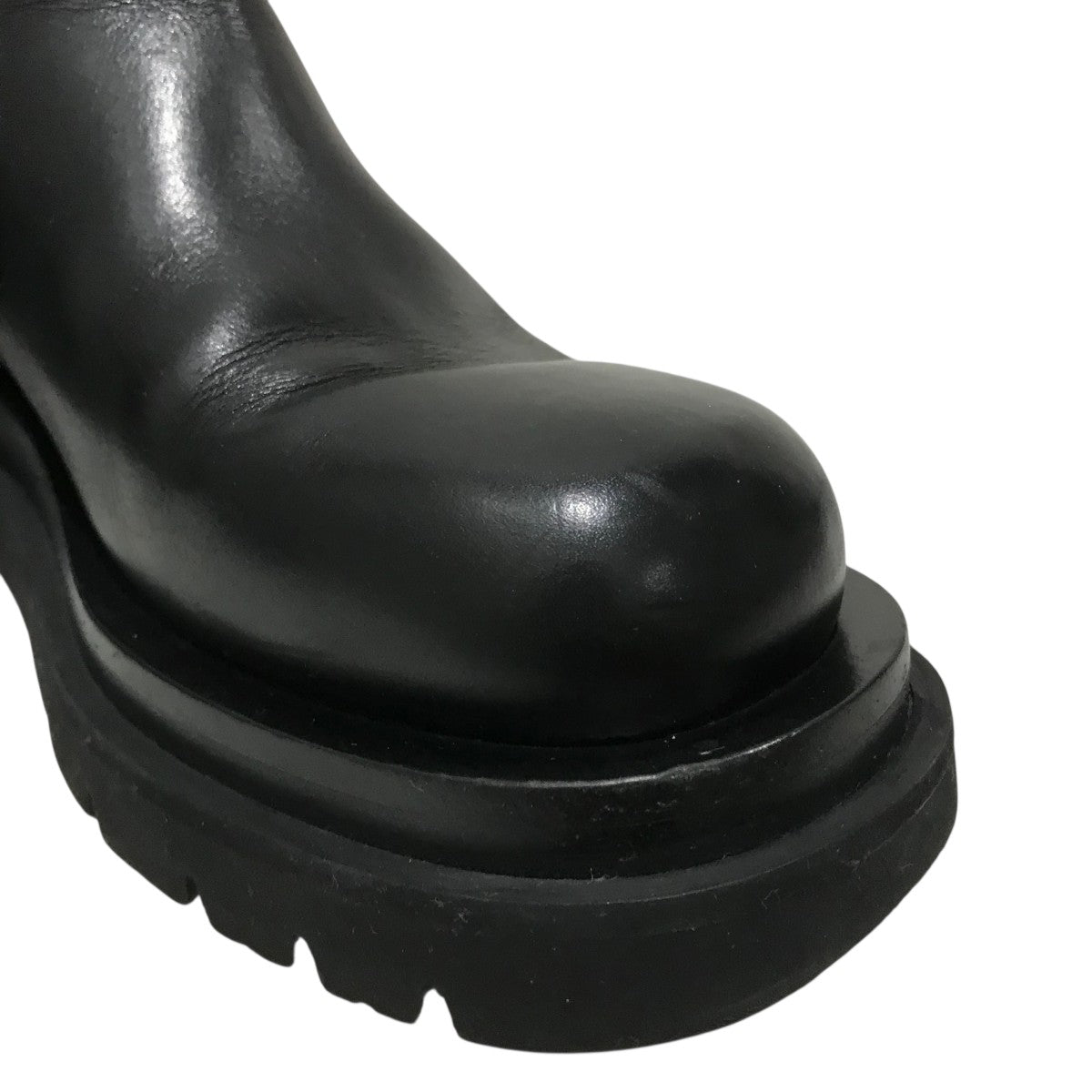 BOTTEGA VENETA(ボッテガヴェネタ) ラグショートブーツ ブラック