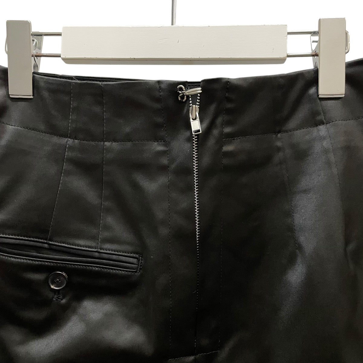 JANE SMITH POLYESTER SATIN MINI SKIRTサテンミニスカート23WSK-#116L 古着・中古-4枚目のアイテム画像