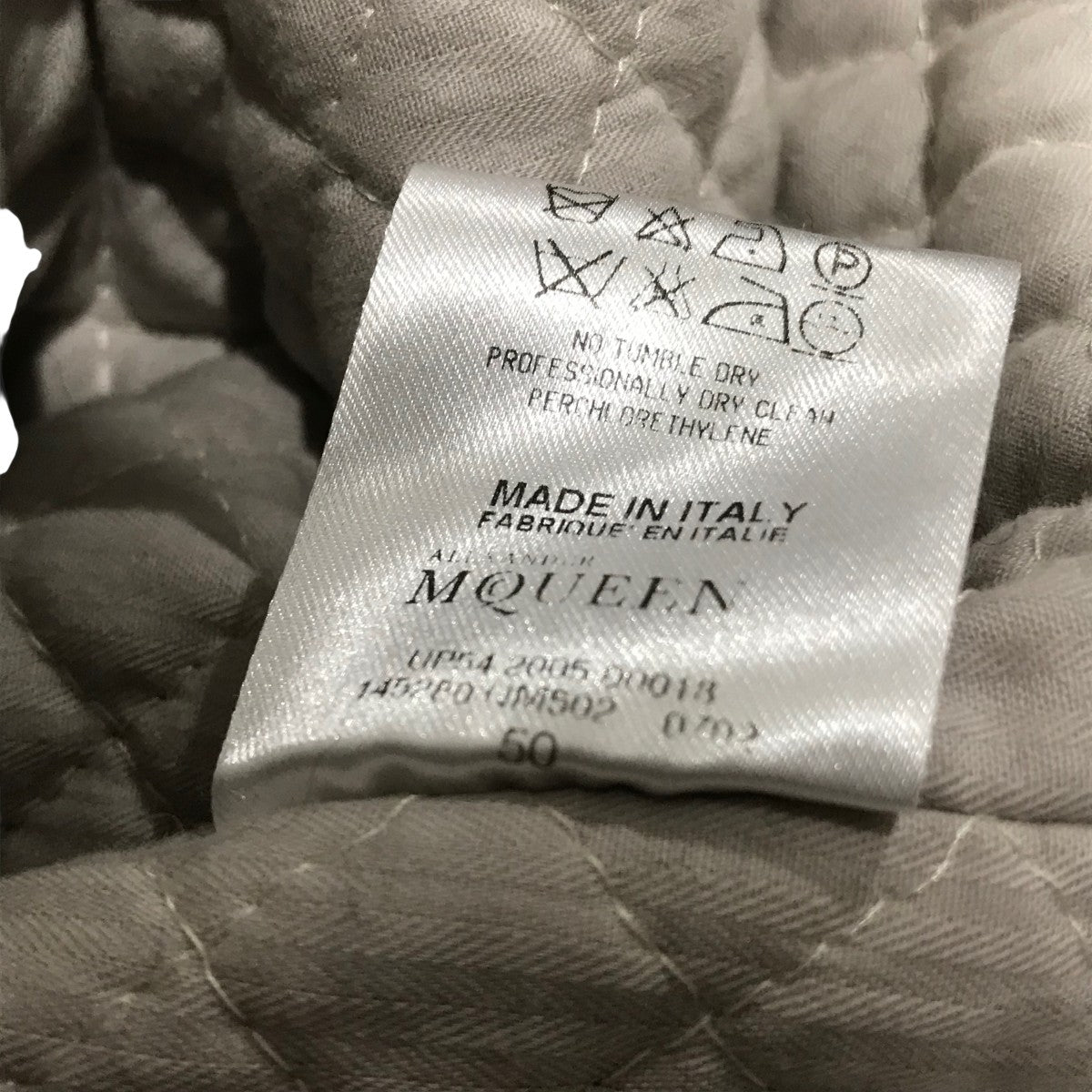 ALEXANDER McQUEEN(アレキサンダーマックイーン) カシミヤ混Pコート