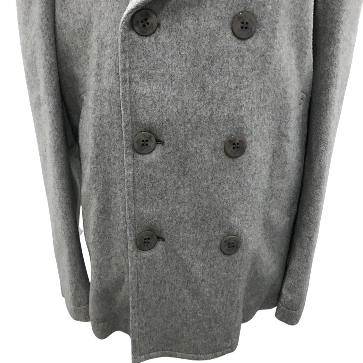 ALEXANDER McQUEEN(アレキサンダーマックイーン) カシミヤ混Pコート