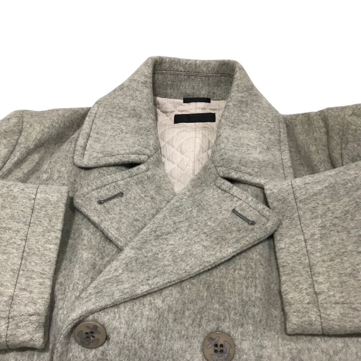 ALEXANDER McQUEEN(アレキサンダーマックイーン) カシミヤ混Pコート