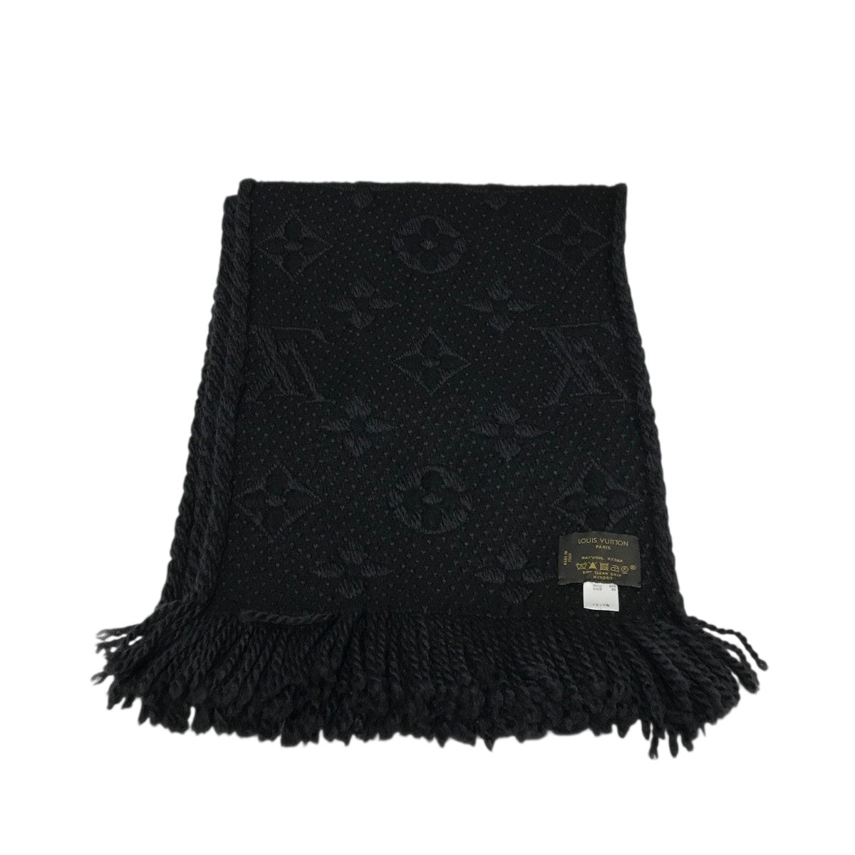 LOUIS VUITTON ロゴマニア　モノグラム　マフラー ルイヴィトン マフラー エシャルプロゴマニア モノグラム シルク