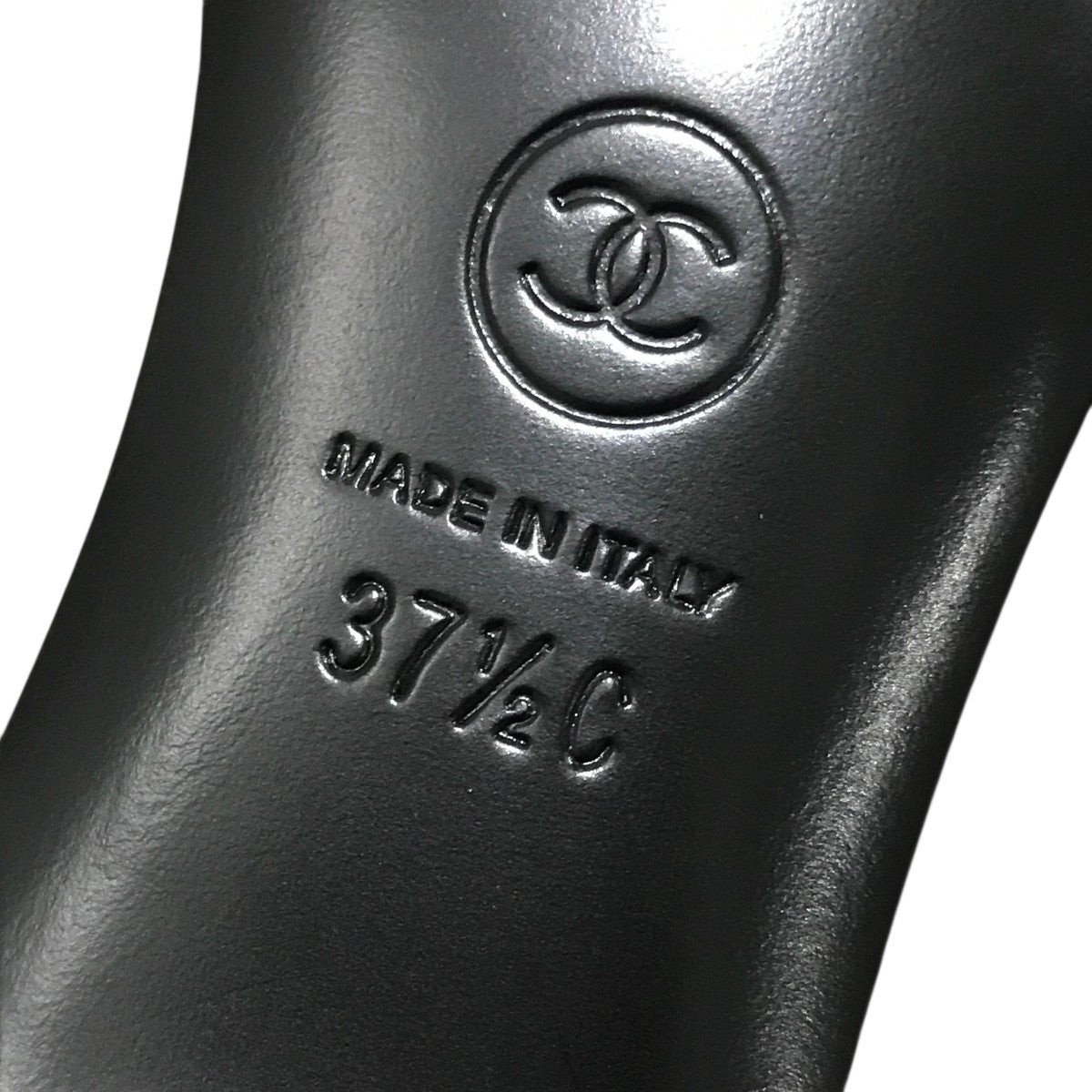 CHANELシャネル Sale！パンプス CHANEL(シャネル) ヒールパンプス グレー×ブラック サイズ 37 2