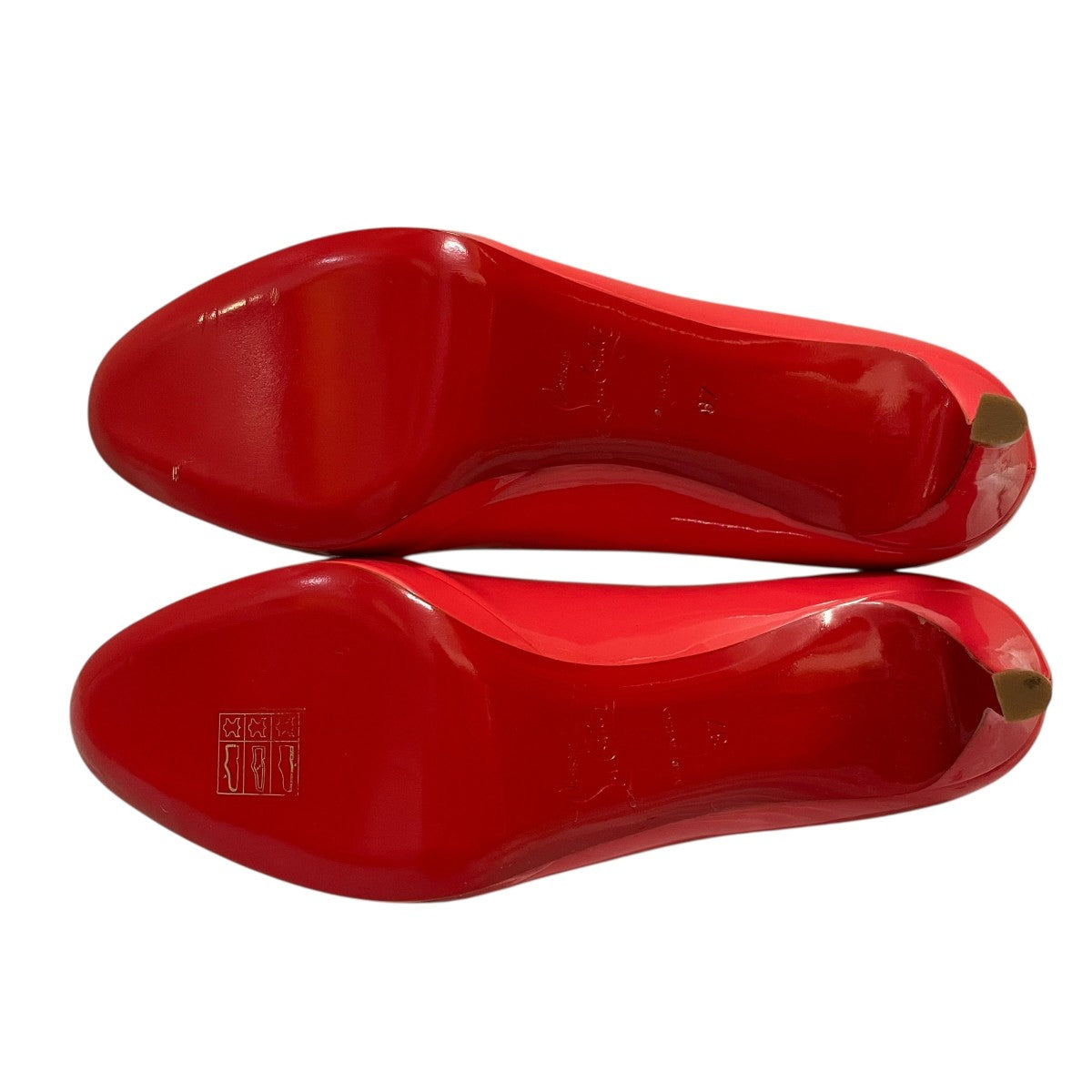 Christian Louboutin(クリスチャンルブタン) ヒールエナメルパンプス 