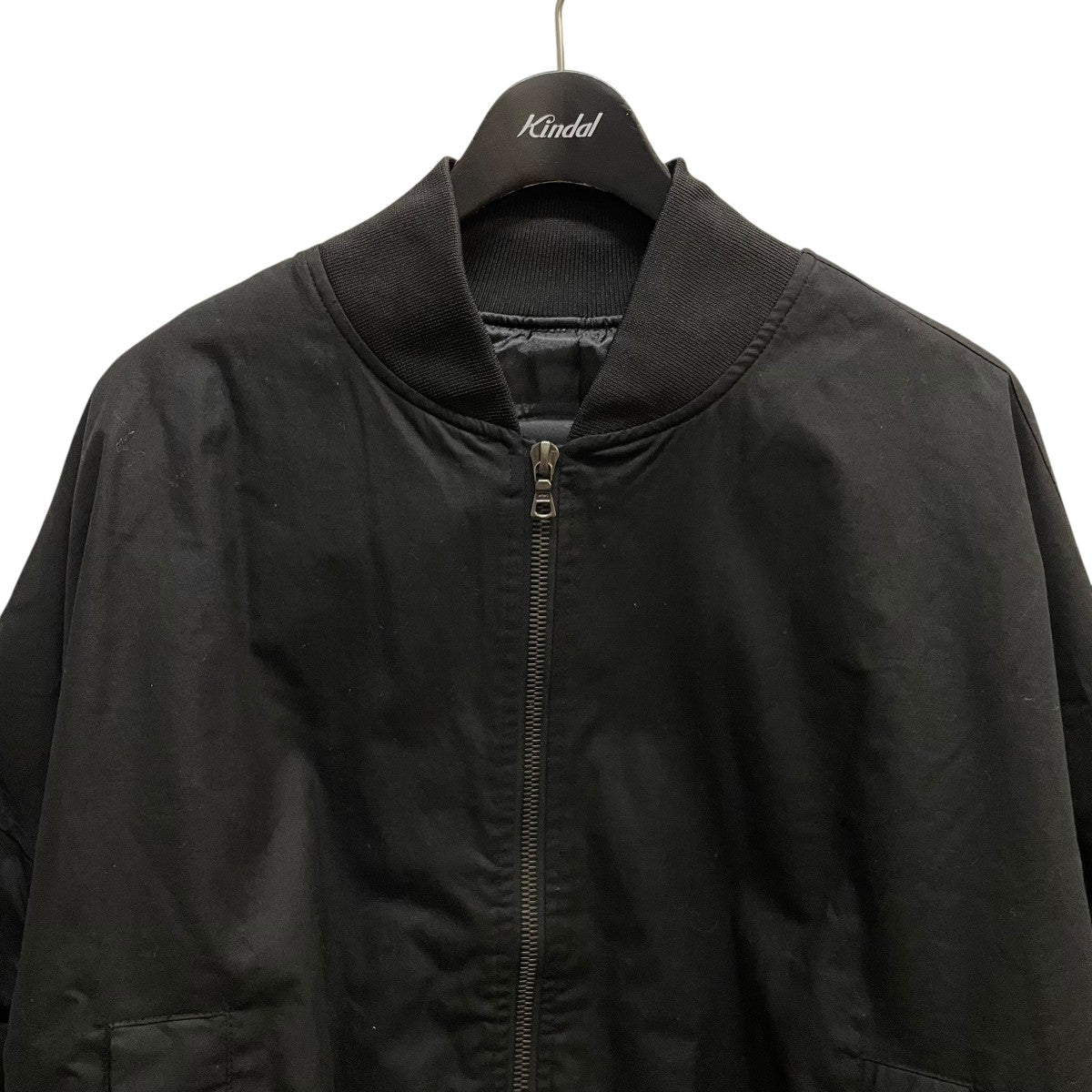 ASKYURSELF(アスクユアセルフ) ジップブルゾン ブラック サイズ