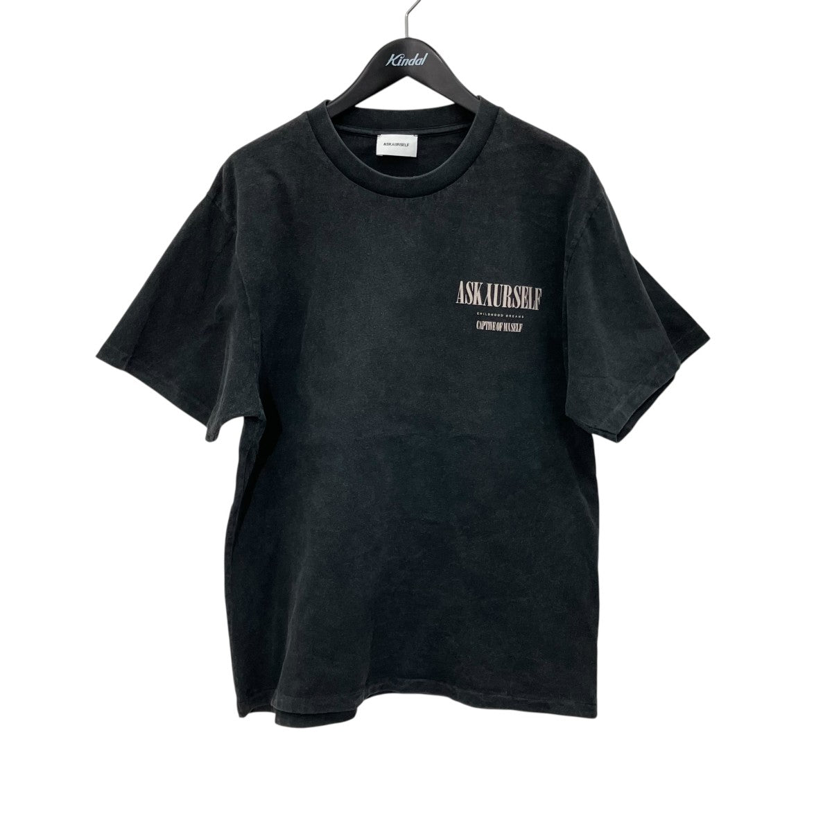 ASKYURSELF プリントTシャツ 古着・中古-1枚目のアイテム画像