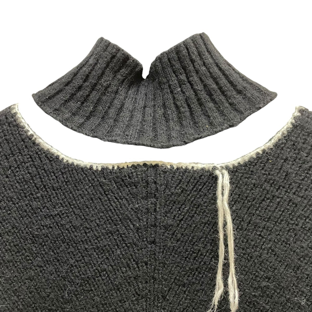 2neck line sweaterラインニット0419030505