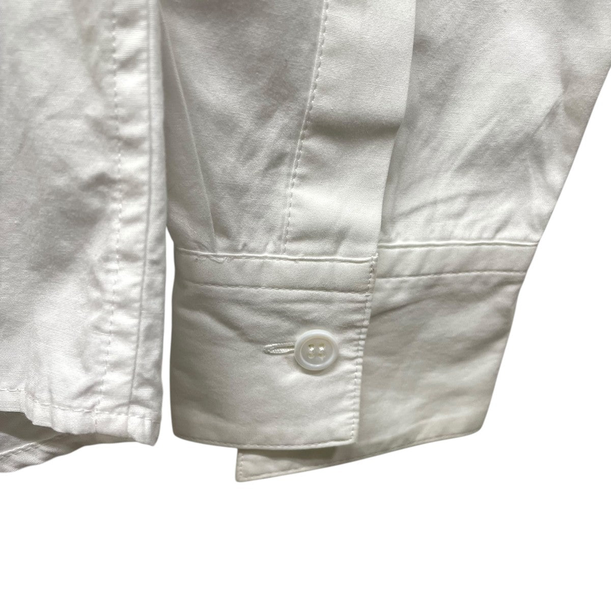 sulvam Slash stand collar shirtsシャツSQ-B01-001 古着・中古-4枚目のアイテム画像