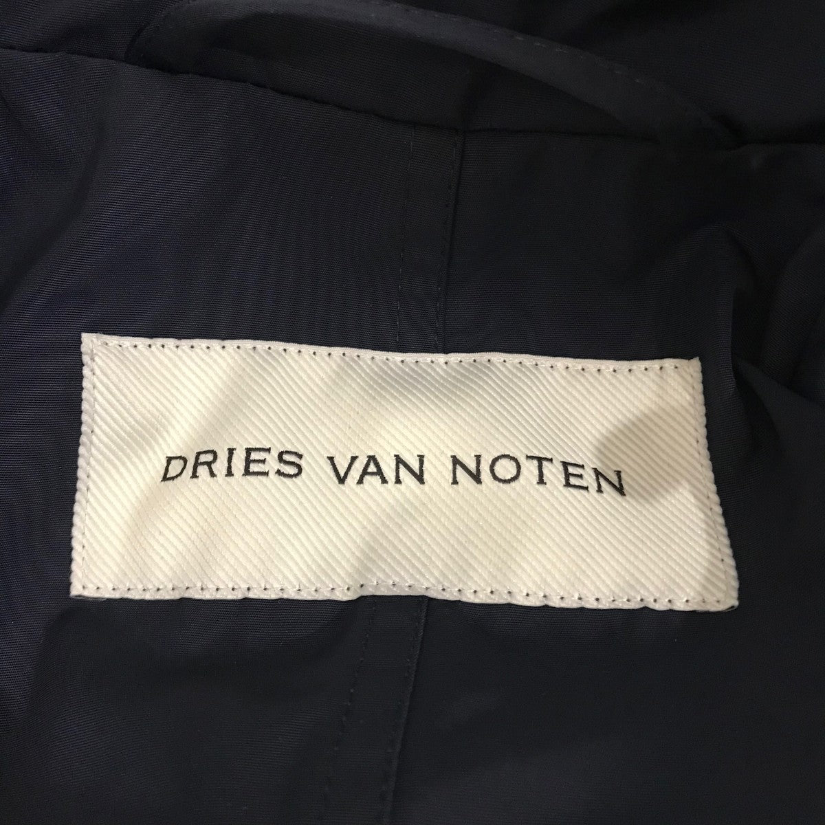 DRIES VAN NOTEN(ドリスヴァンノッテン) 25SSジップコートVLAIR 1126
