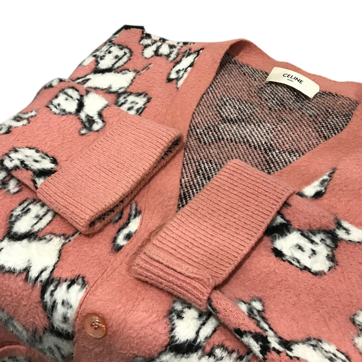 CELINE(セリーヌ) カーディガン2A94W531Q 2A94W531Q ピンク サイズ M