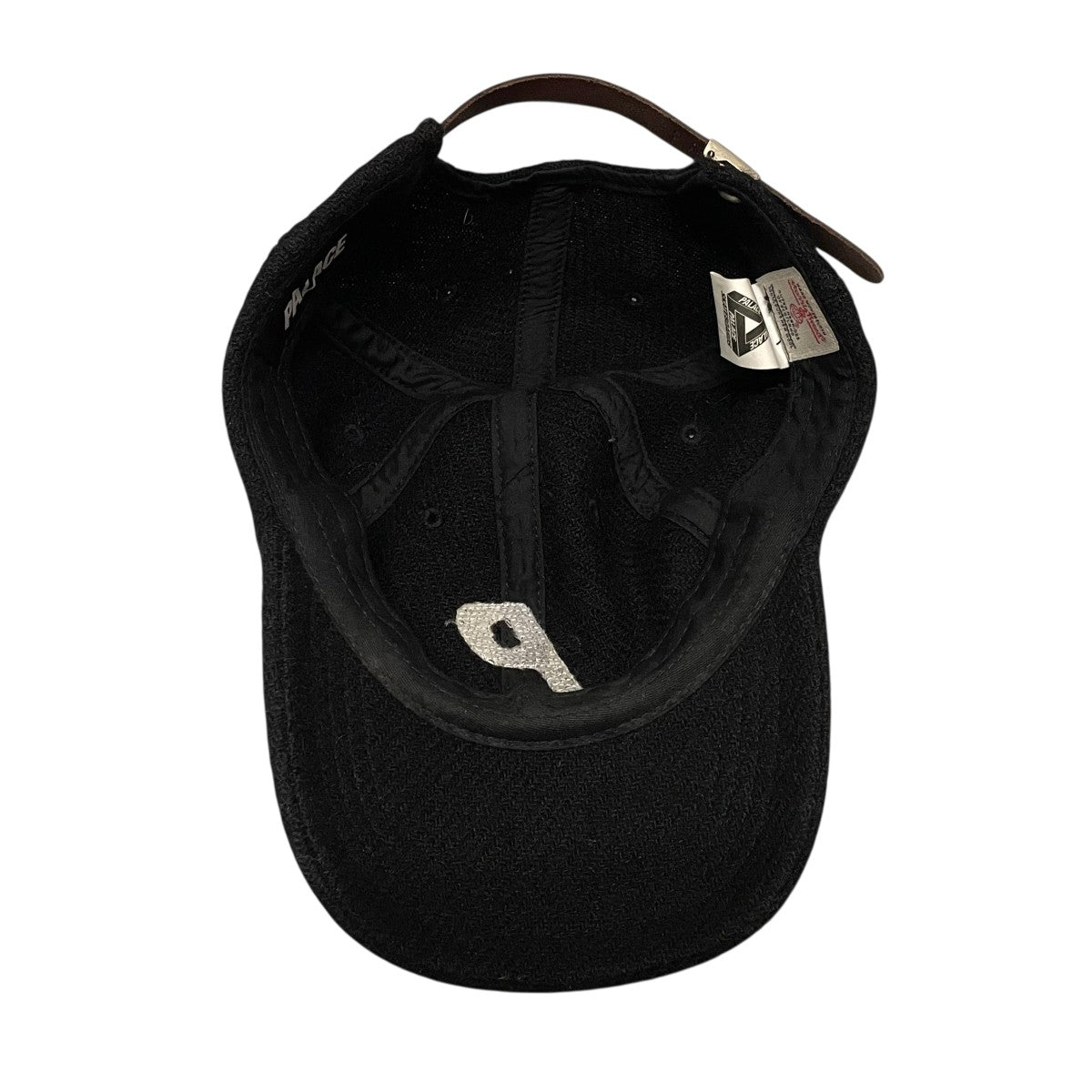 PALACE×Harris Tweed HARRIS TWEED P 6-PANELPロゴキャップ ブラック