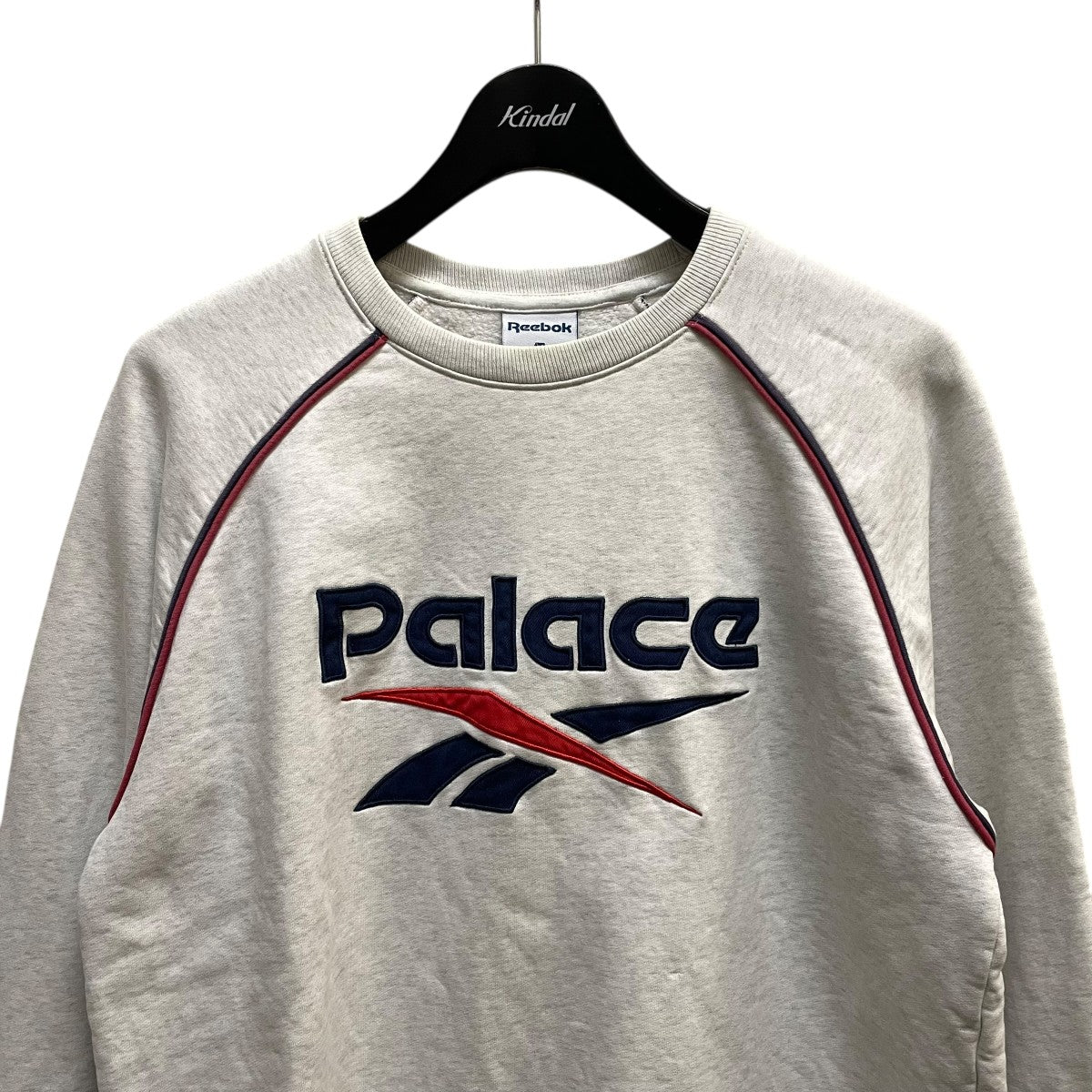 PALACE×REEBOK P-BOX CREWロゴスウェット056153 056153 ライトグレー