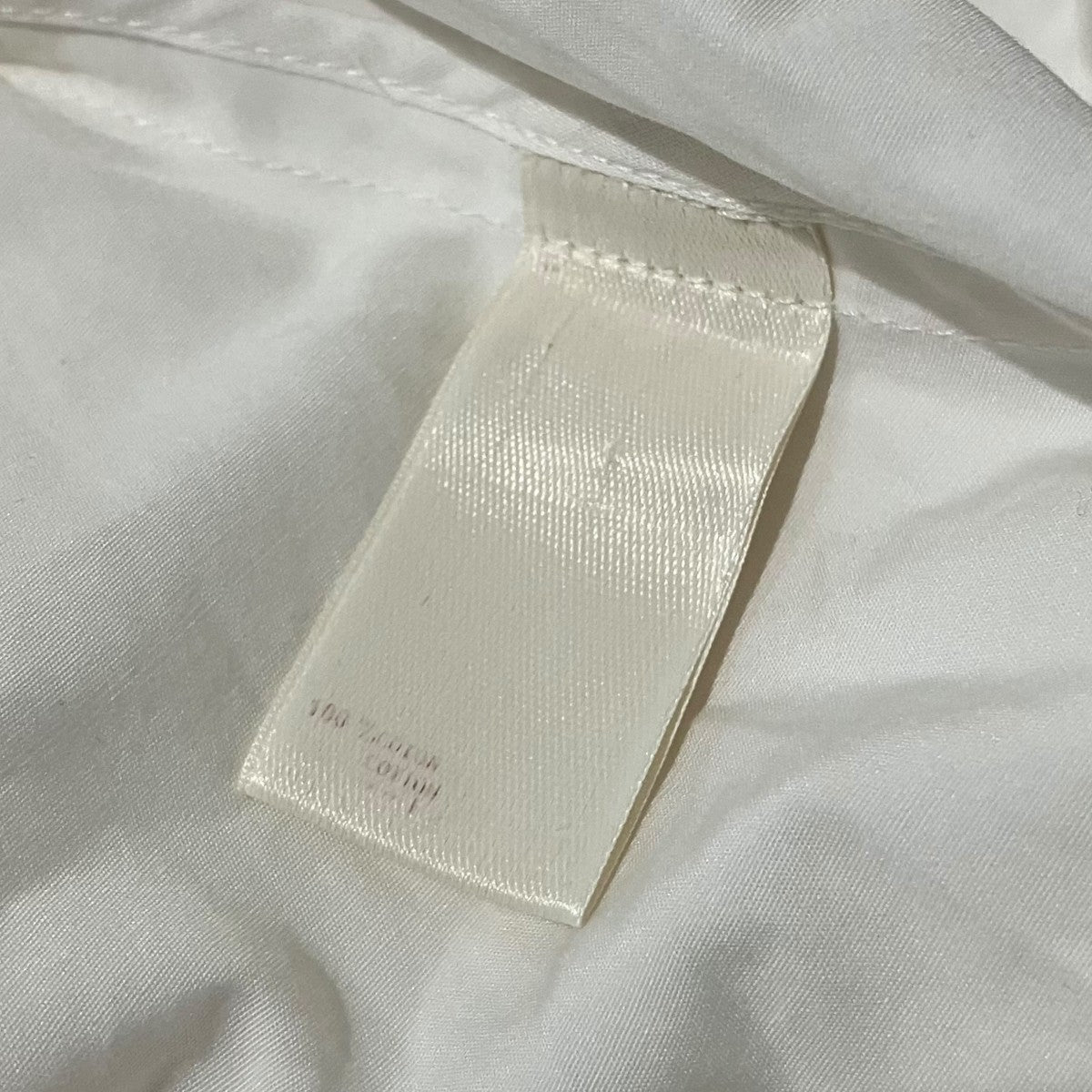 LOUIS VUITTON 【シャツドローイングワンピース】コットンワンピースRW0813WMDR37CE 古着・中古-10枚目のアイテム画像